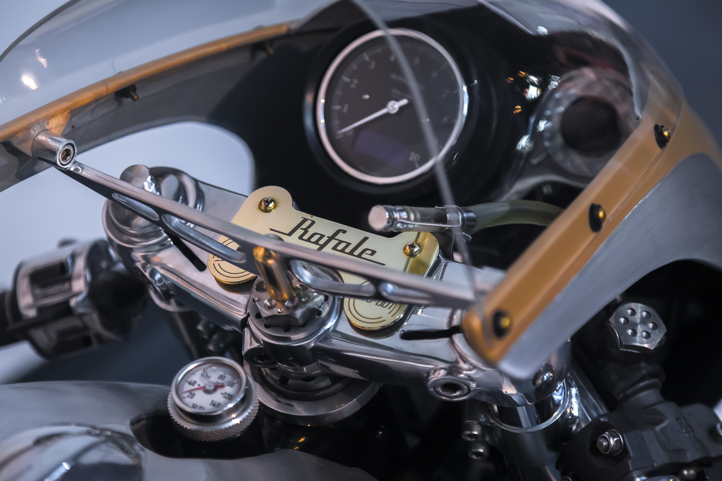 Motorcycle cockpit details