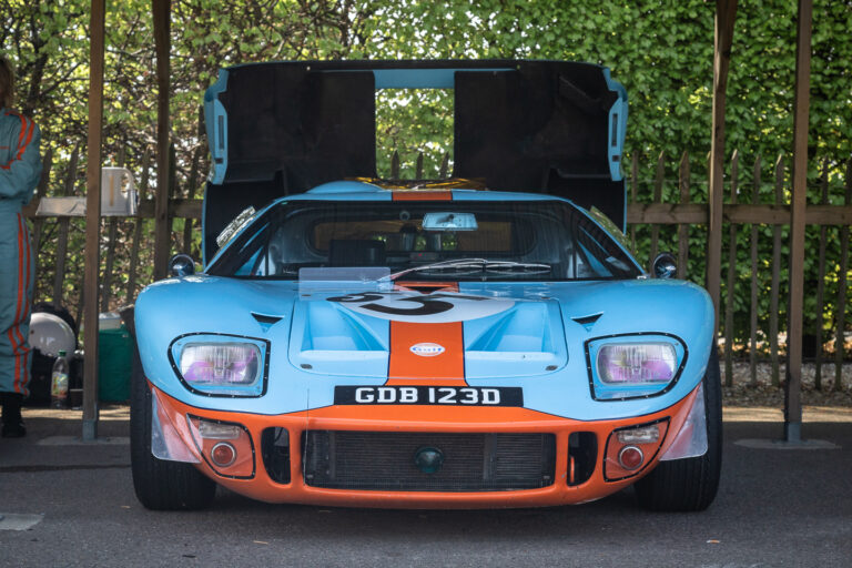 Ford GT40 in Goodwood paddock