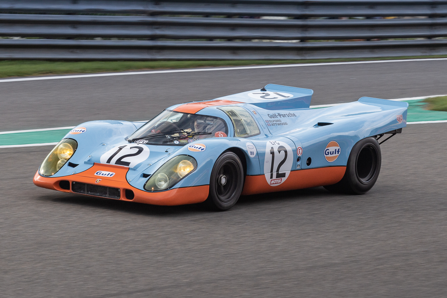 Porsche 917 in Gulf Racing colours