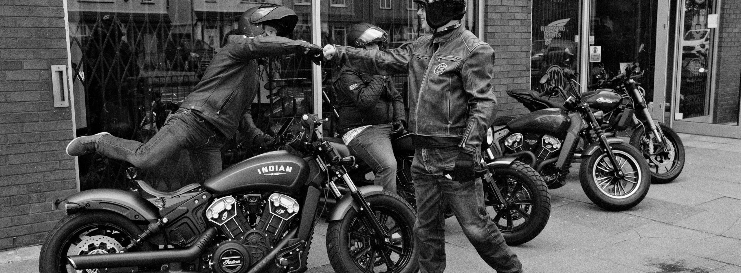Motorcycle socials build friendships and offer support